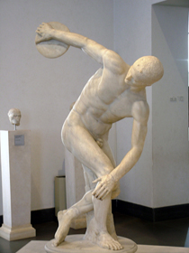 Mürón Diszkoszvetője - Palazzo Massimo Római kirándulás