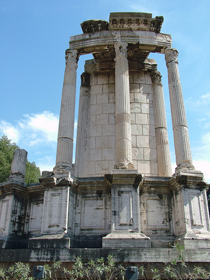 Vesta temploma a Forum Romanumon Római kirándulás